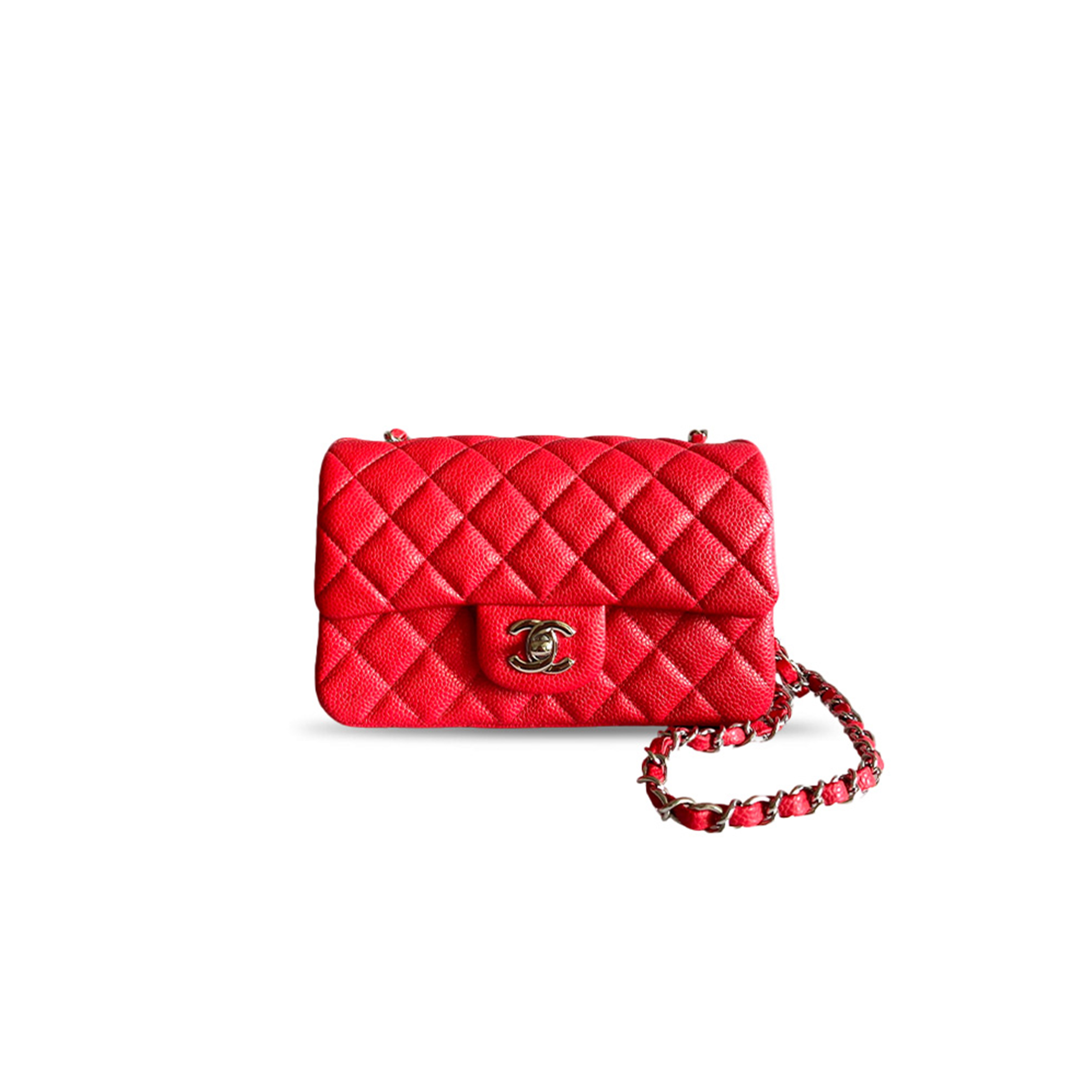 CHANEL MASTER MINI CLASSIC FLAP CAVIAR CALFSKIN A01116 (20*12.5*6cm)